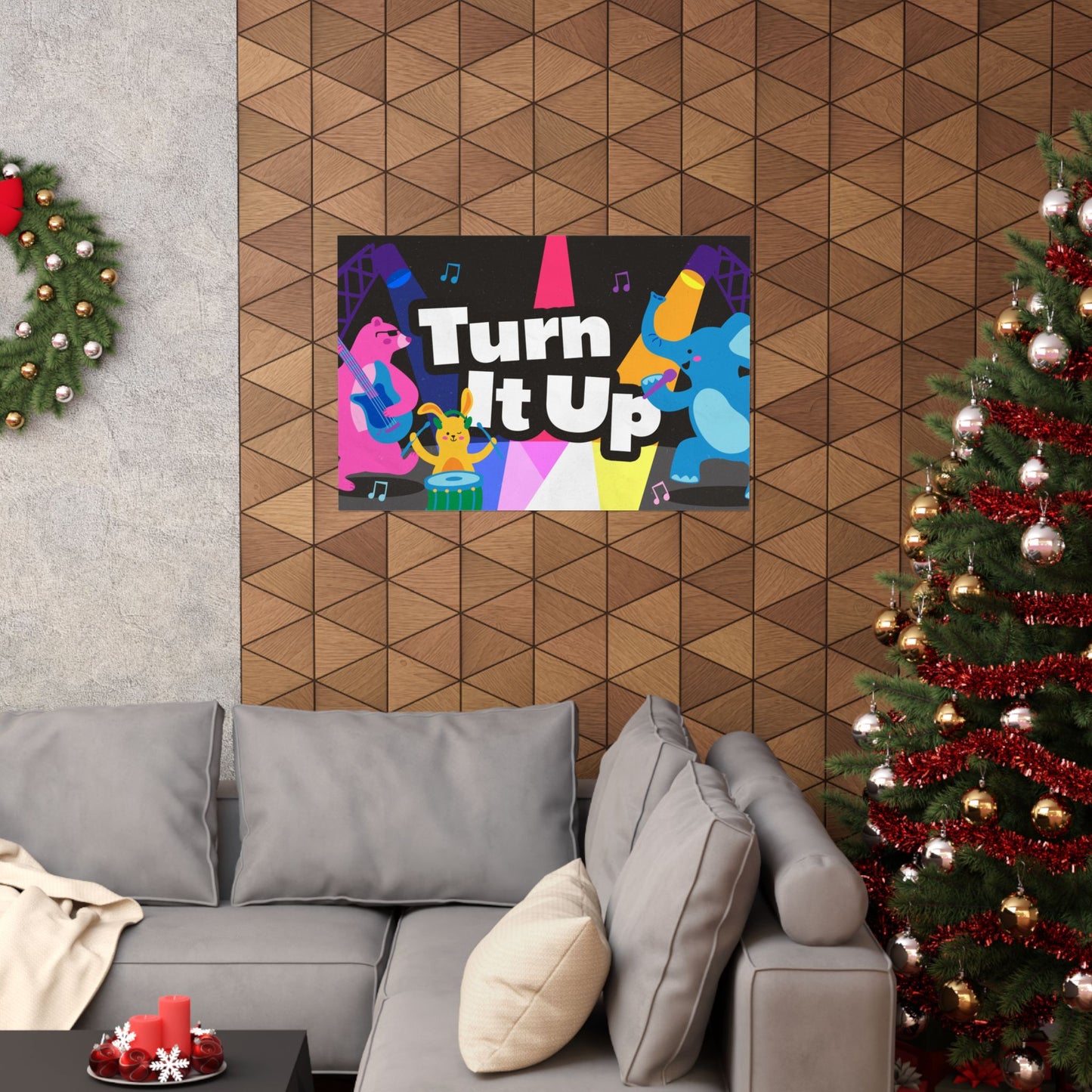 Poster | V7 | Turn It Up Preschool Series Graphic | Horizontal
