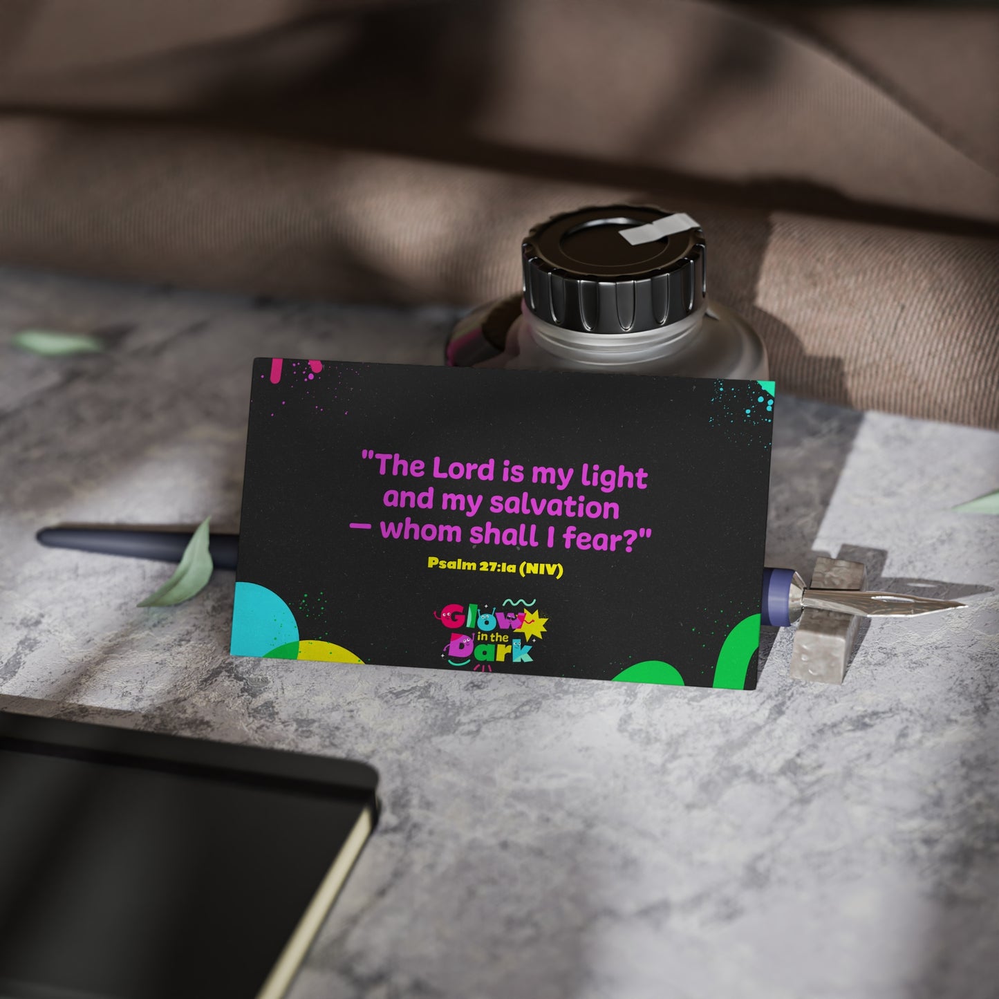 Memory Verse Cards | V7 | Glow in the Dark Preschool