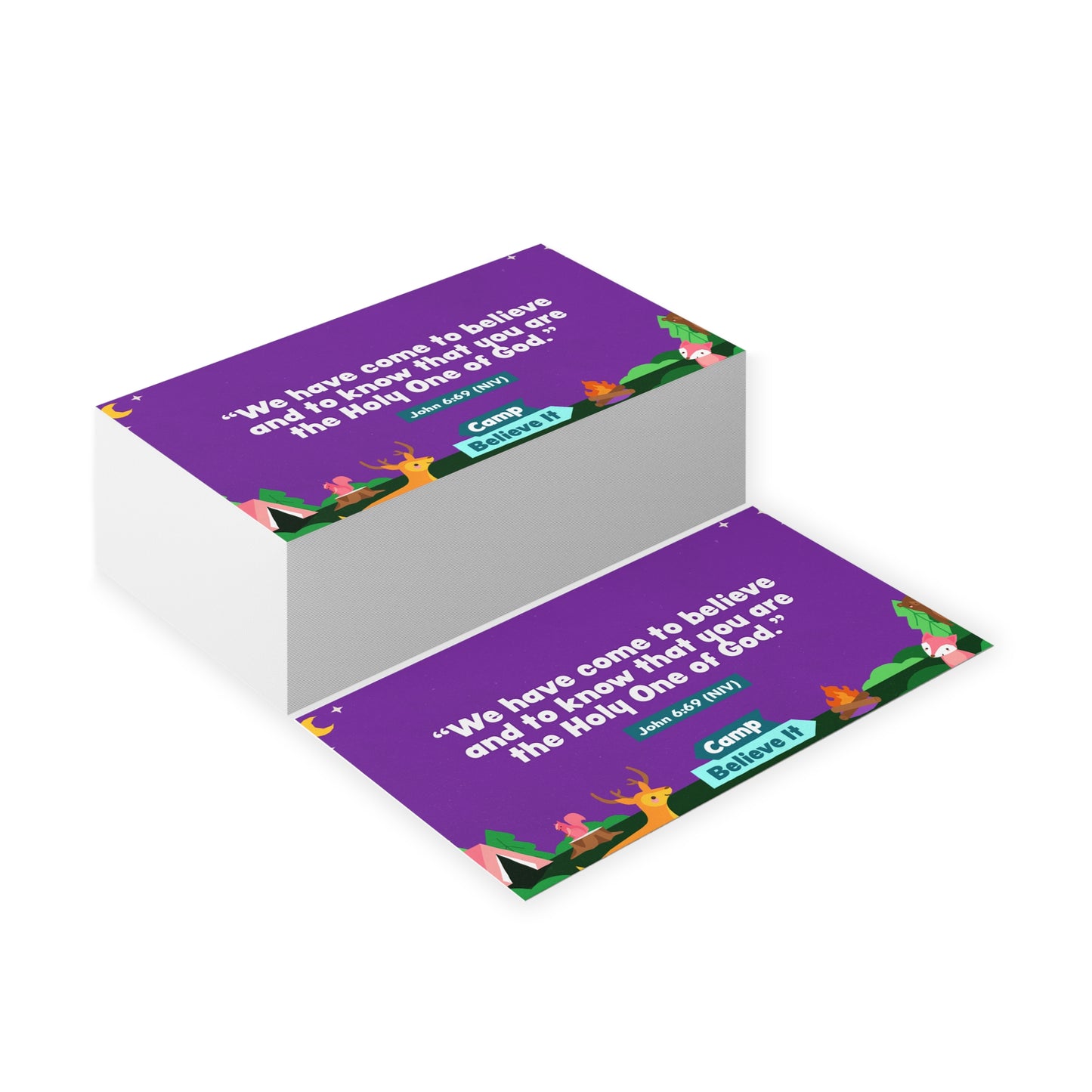 Memory Verse Cards | V8 | Camp Believe It Preschool