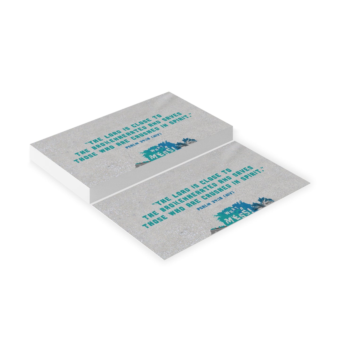 Memory Verse Cards | What A Mess Elementary