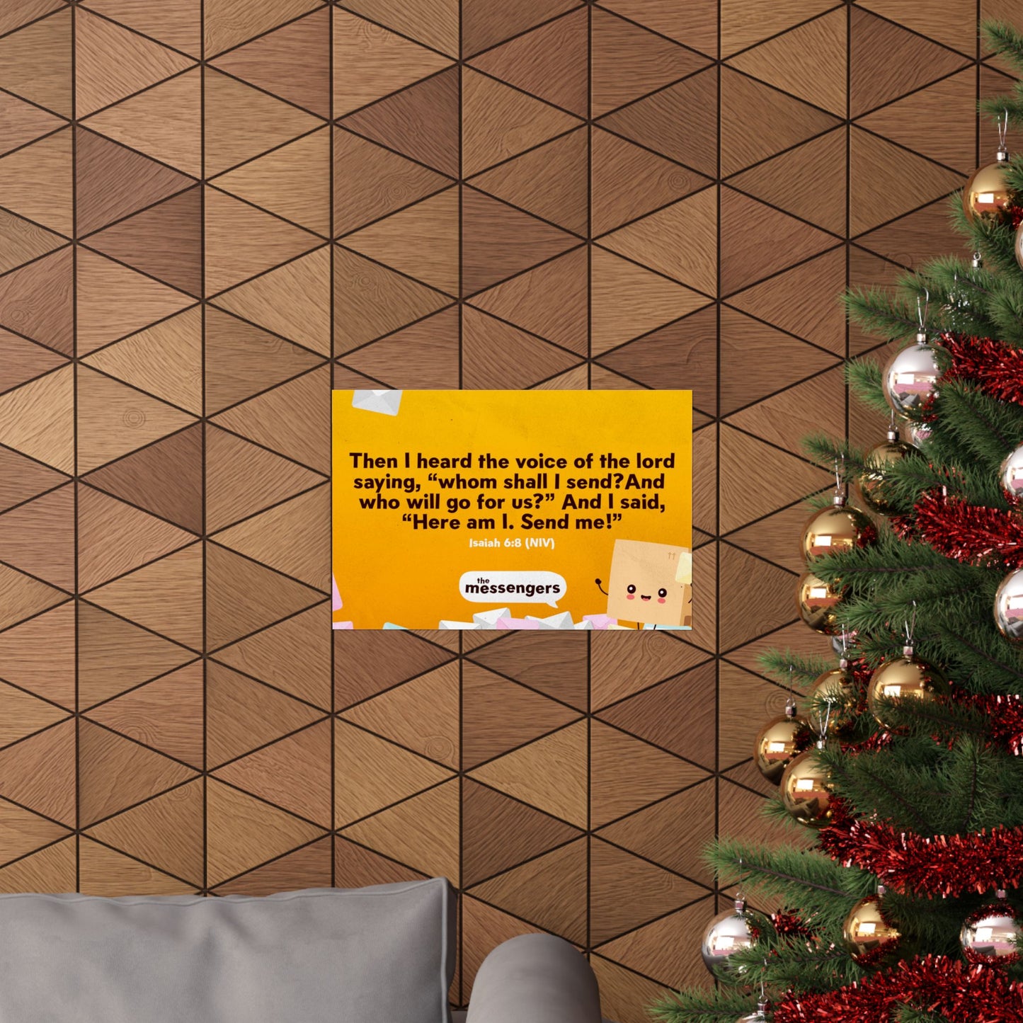 Poster | V5 | The Messengers Preschool Memory Verse Graphic | Horizontal