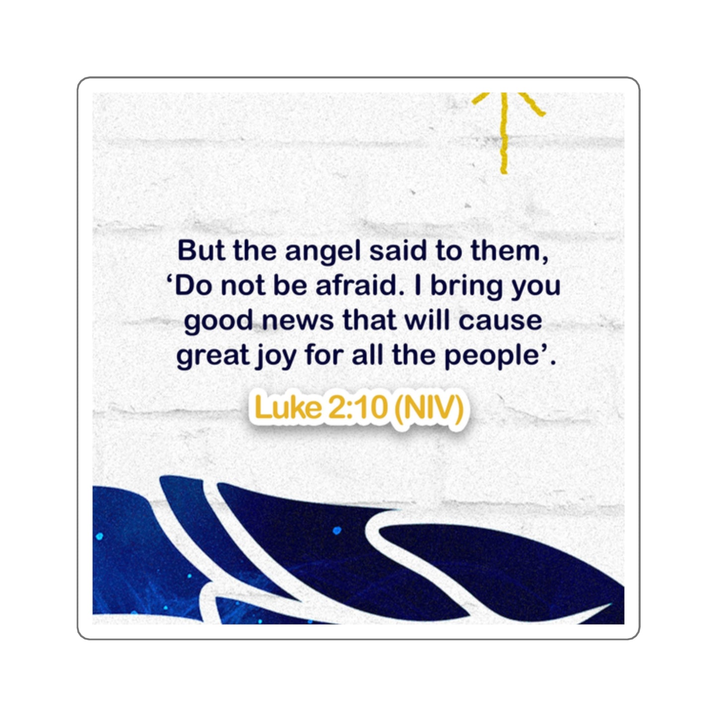 Memory Verse Sticker | V6 | City Of Angels Preschool