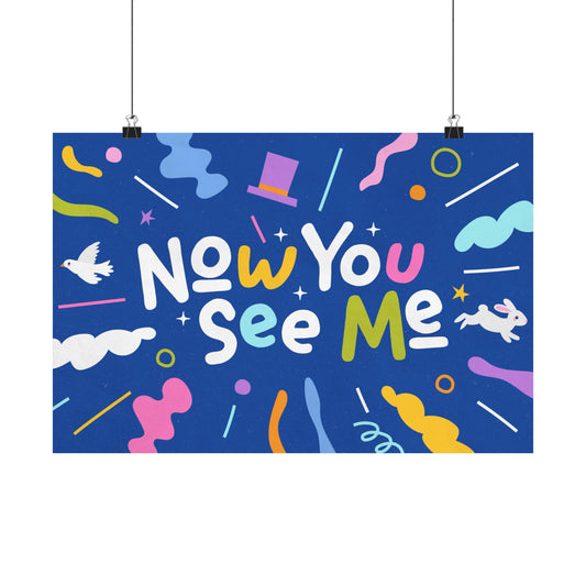 Poster | V9 | Now You See Me Preschool Series Graphic | Horizontal