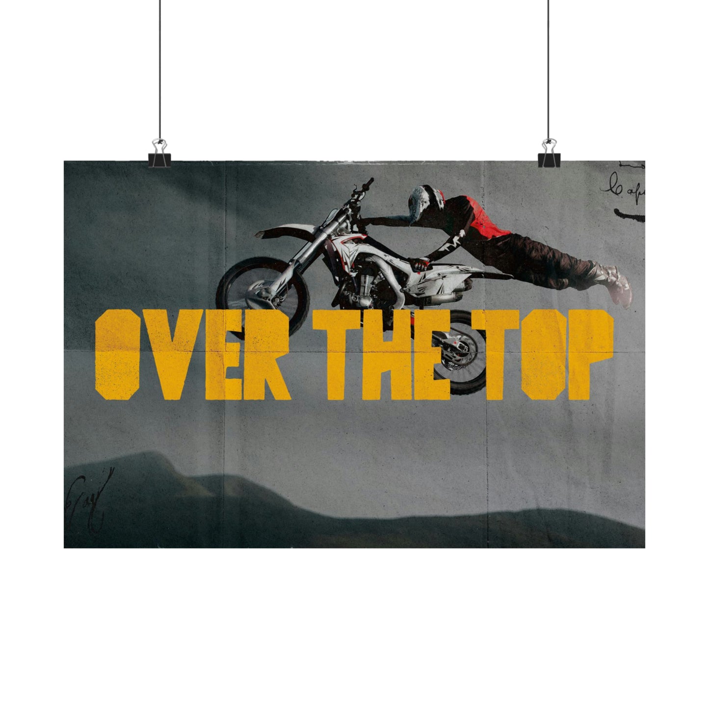 Poster | V7 | Over The Top Series Graphic | Horizontal