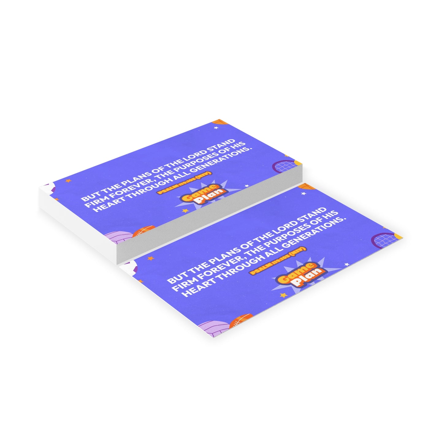 Memory Verse Cards | V8 | Game Plan Preschool