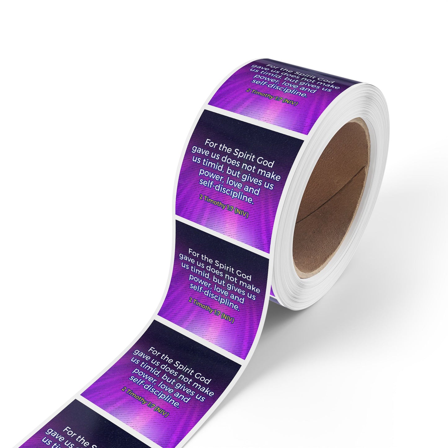 Memory Verse Sticker Roll | V6 | Heroic Preschool