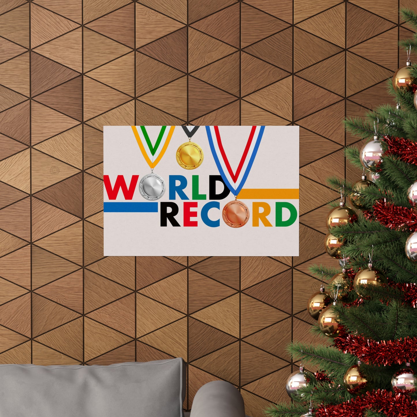 Poster I V7 I World Record Event Graphic I Horizontal