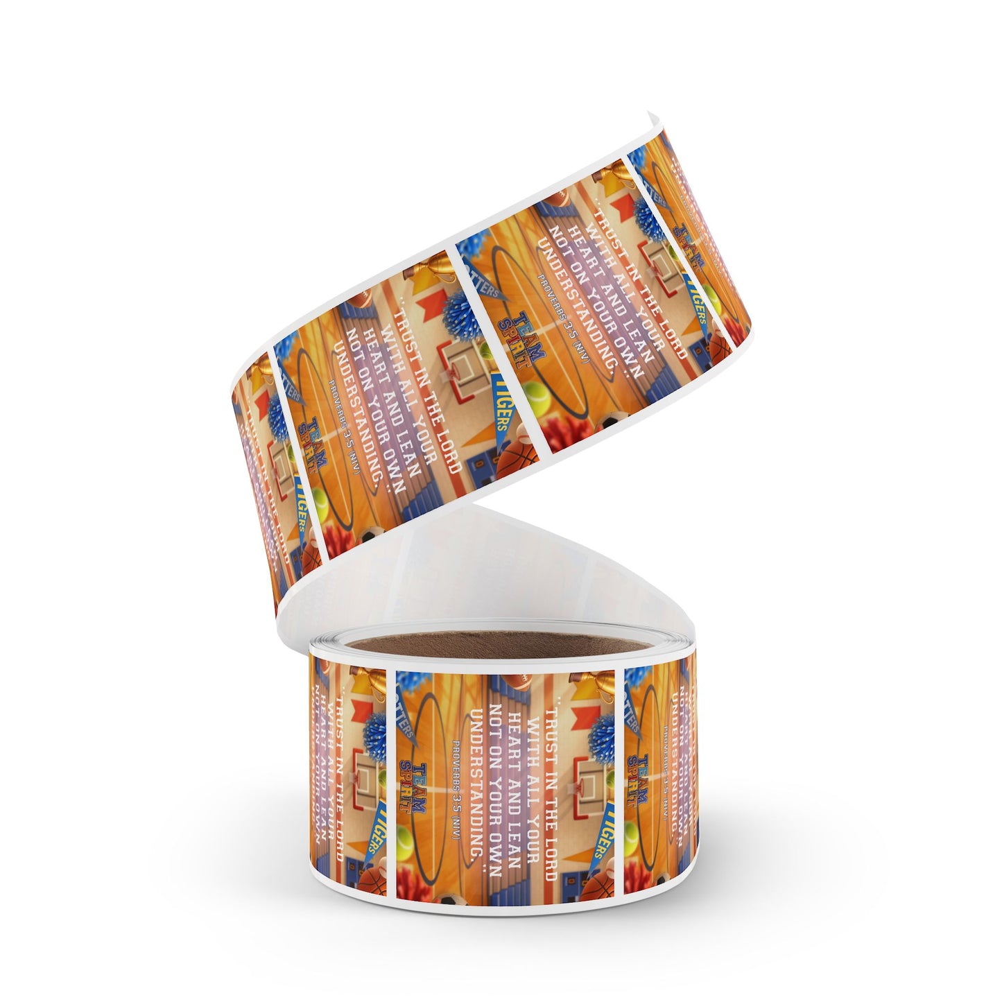 Memory Verse Sticker Roll | Team Spirit Elementary