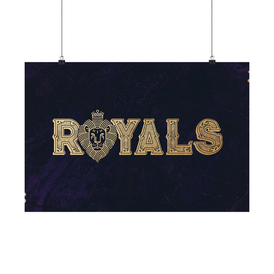 Poster I V5 I Royals Series Graphic I Horizontal