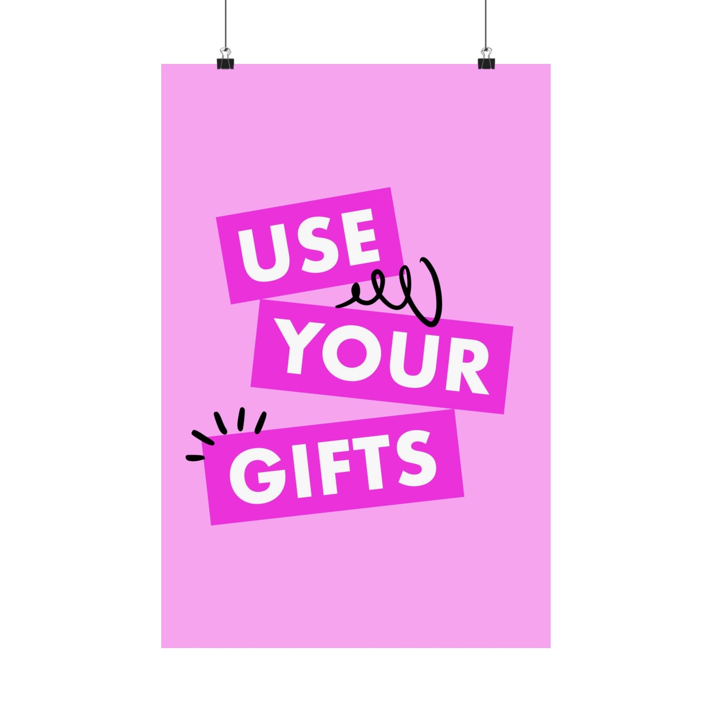 Poster I V8 I Use Your Gifts Discipleship Graphic I Vertical