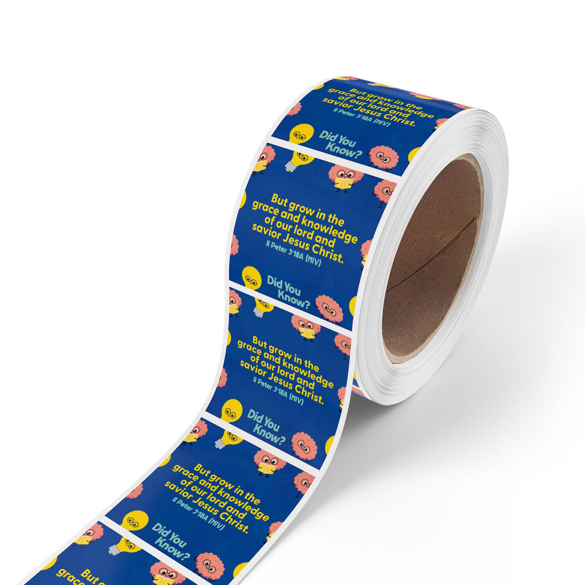 Memory Verse Sticker Roll | V5 | Did You Know? Preschool