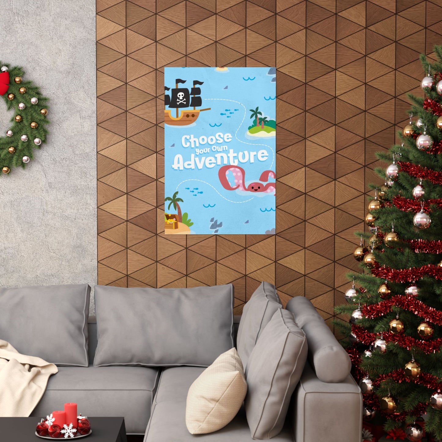 Poster I V5 I Choose Your Own Adventure Preschool Series Graphic I Vertical