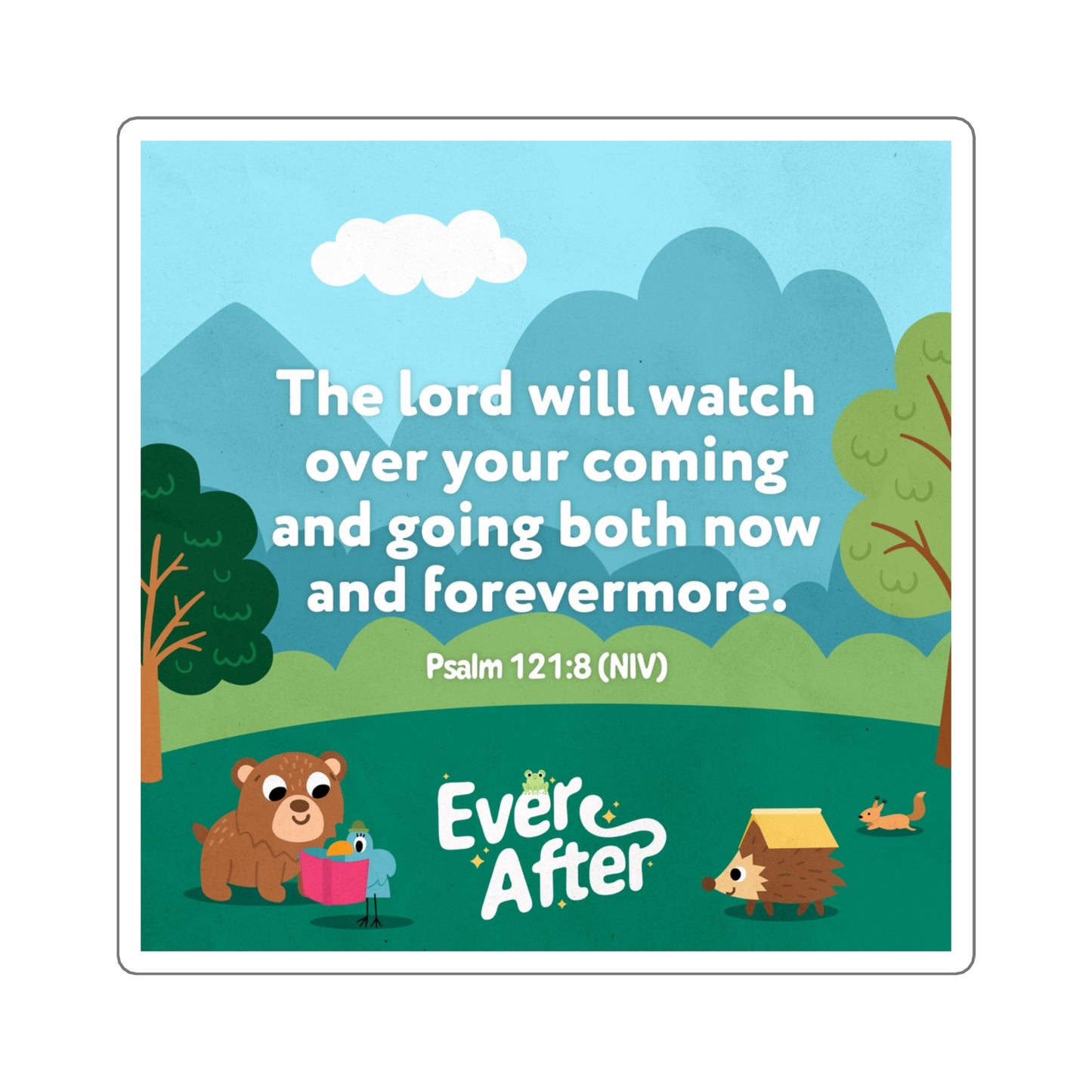 Memory Verse Sticker | V5 | Ever After Preschool
