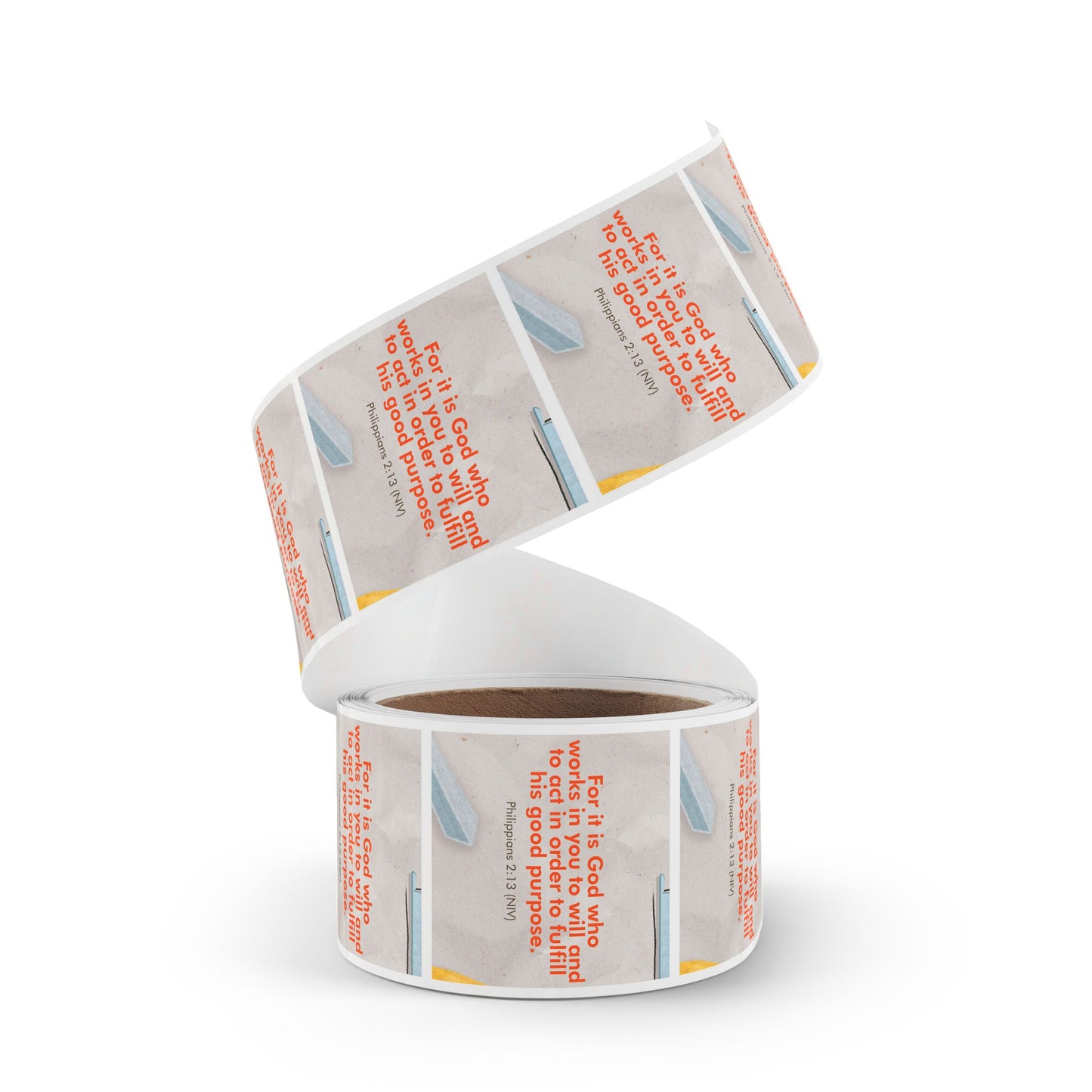 Memory Verse Sticker Roll | V6 | Behind The Scenes Preschool