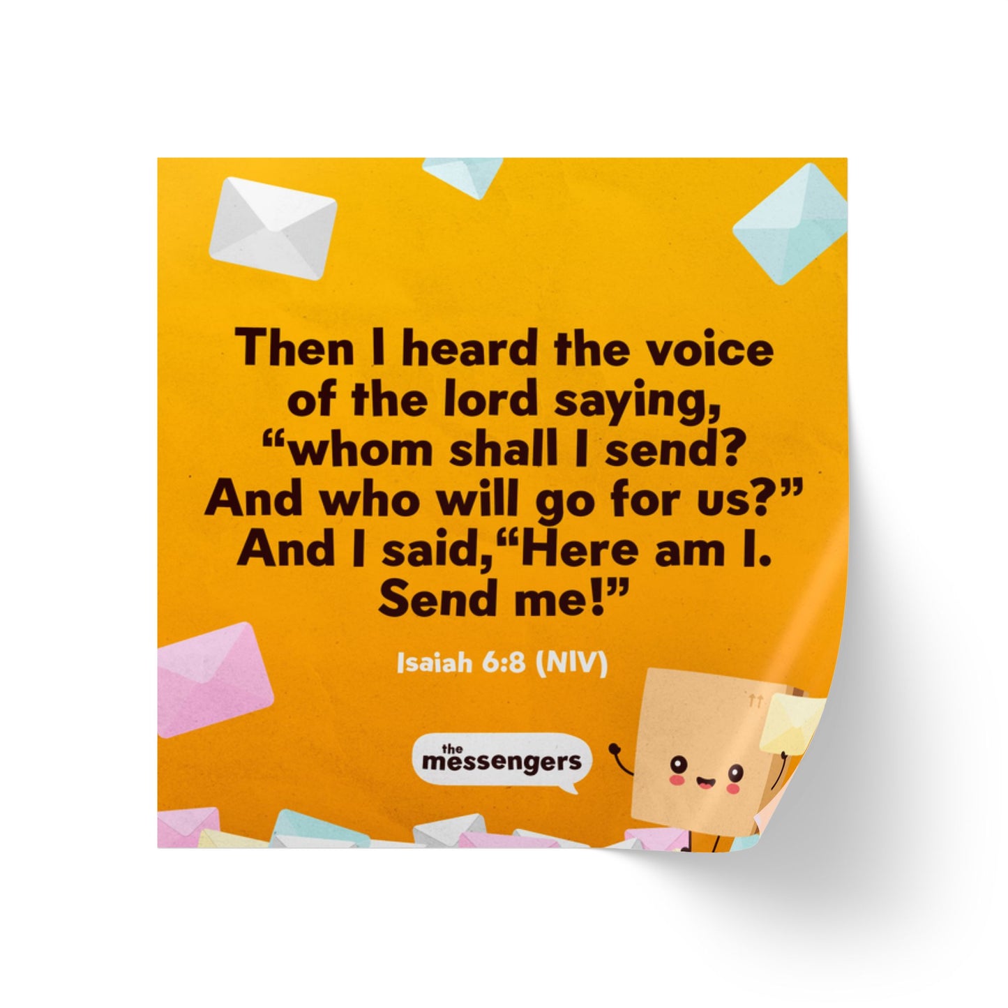 Memory Verse Sticker Roll | V5 | The Messengers Preschool