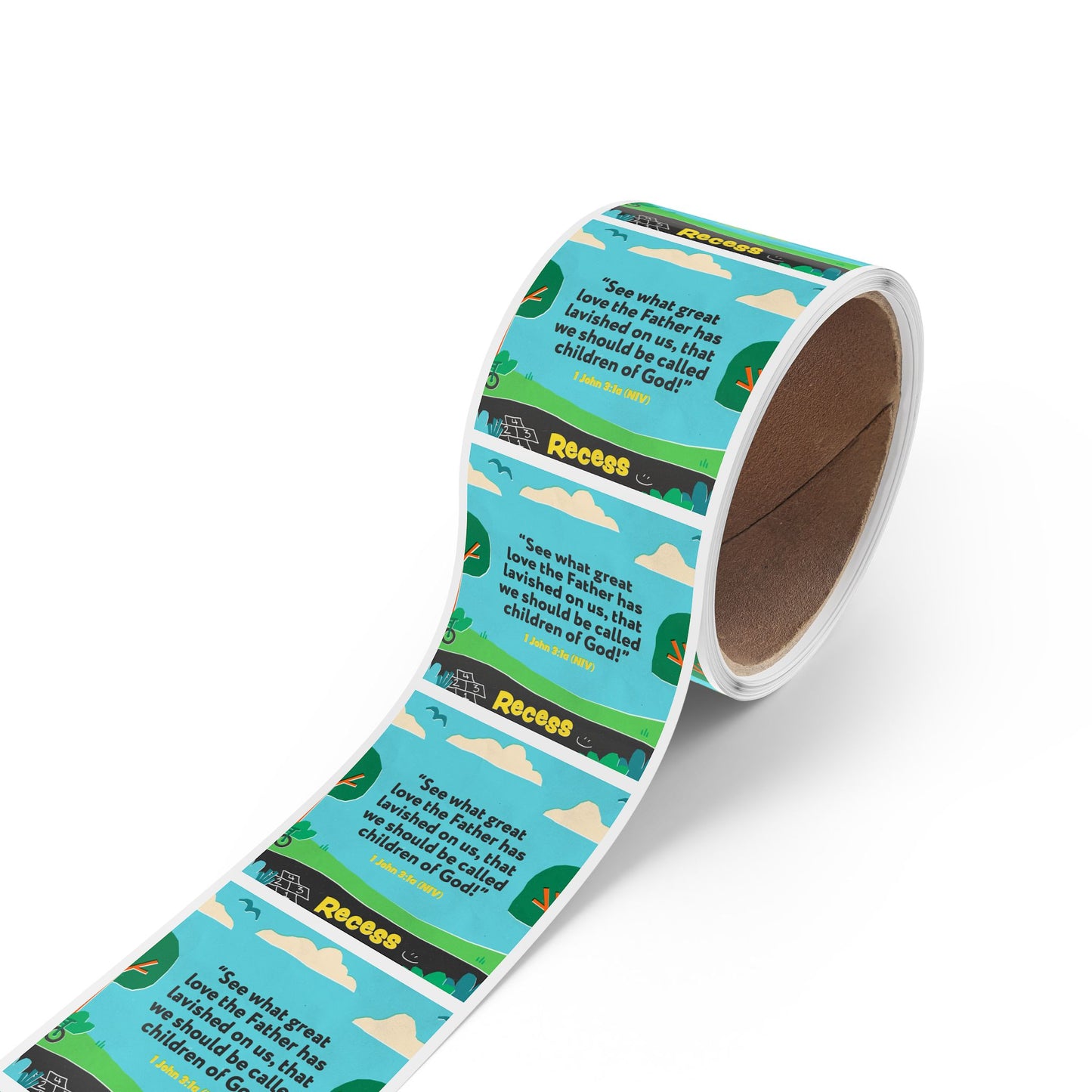 Memory Verse Sticker Roll | V7 | Recess Preschool