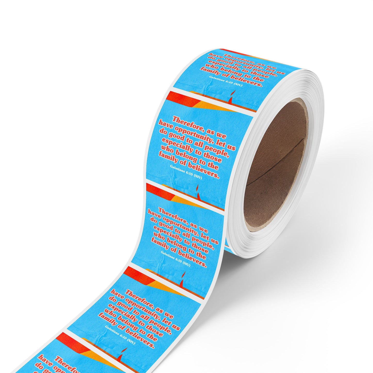 Memory Verse Sticker Roll | V6 | Staycation! Preschool