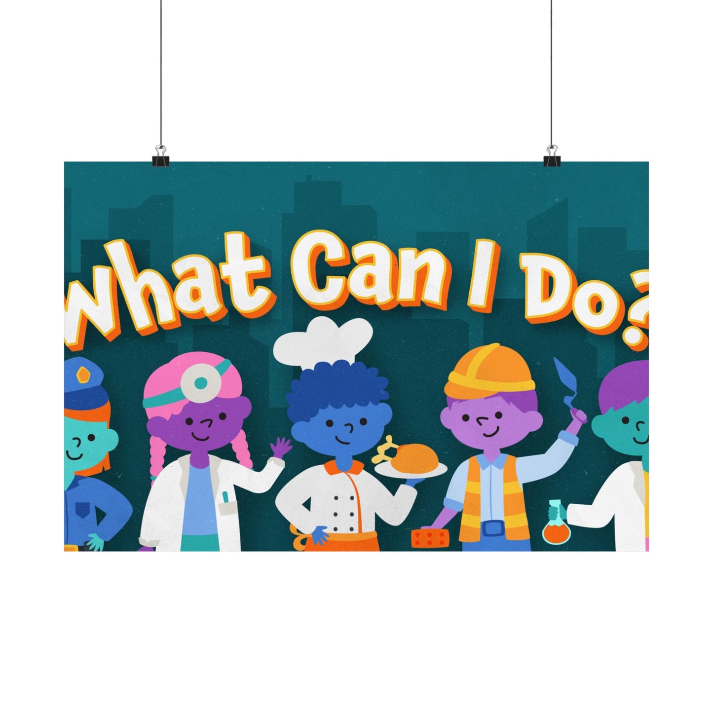 Poster | V7 | What Can I Do Preschool Series Graphic | Horizontal