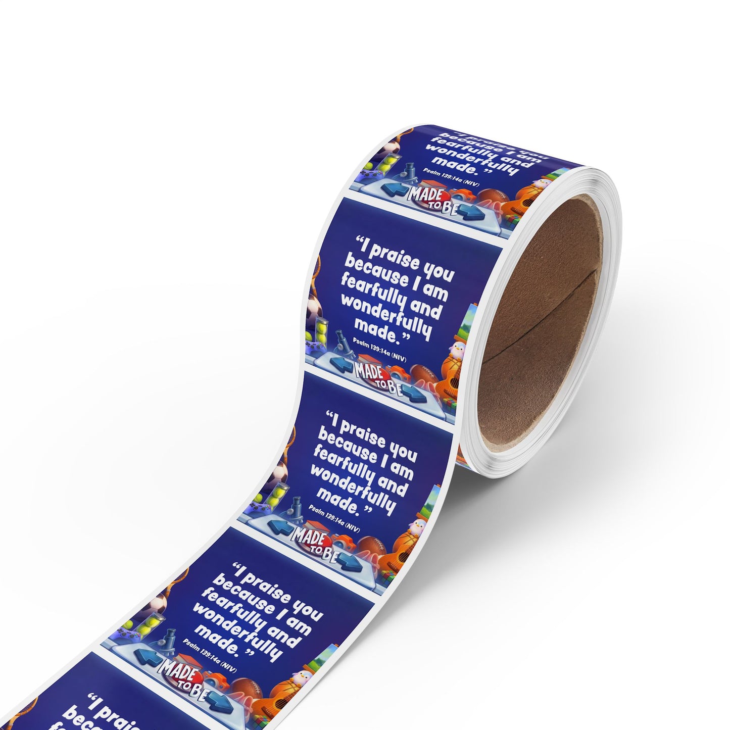 Memory Verse Sticker Roll | Made to Be Elementary