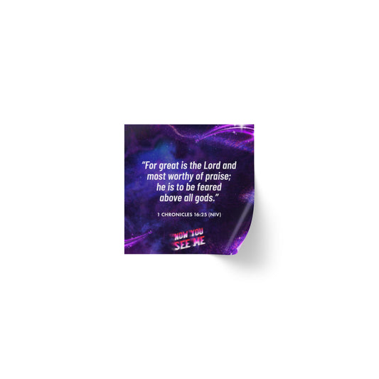 Memory Verse Sticker Roll | V9 | Now You See Me Elementary