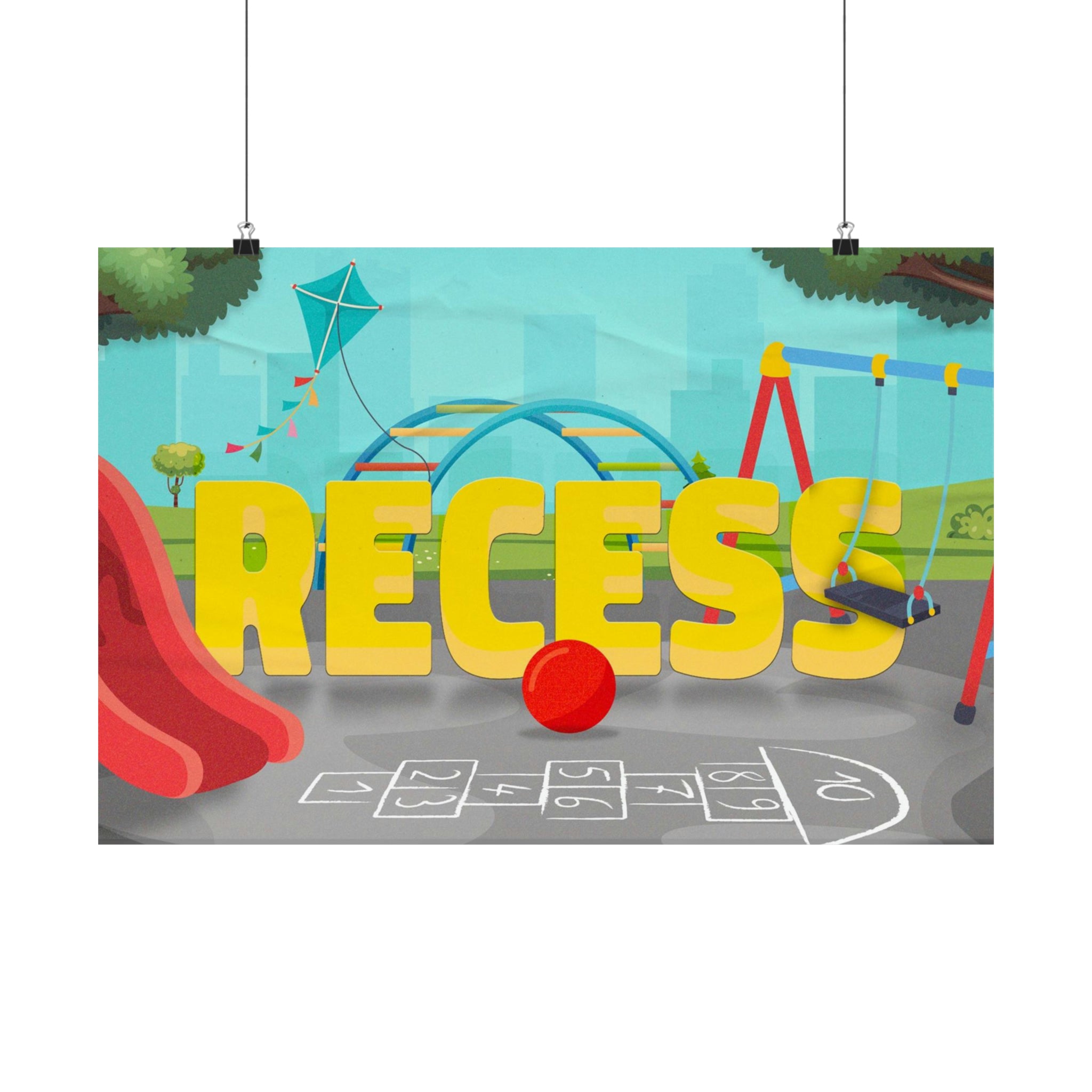 Poster | V7 | Recess Series Graphic | Horizontal – Grow Print Shop