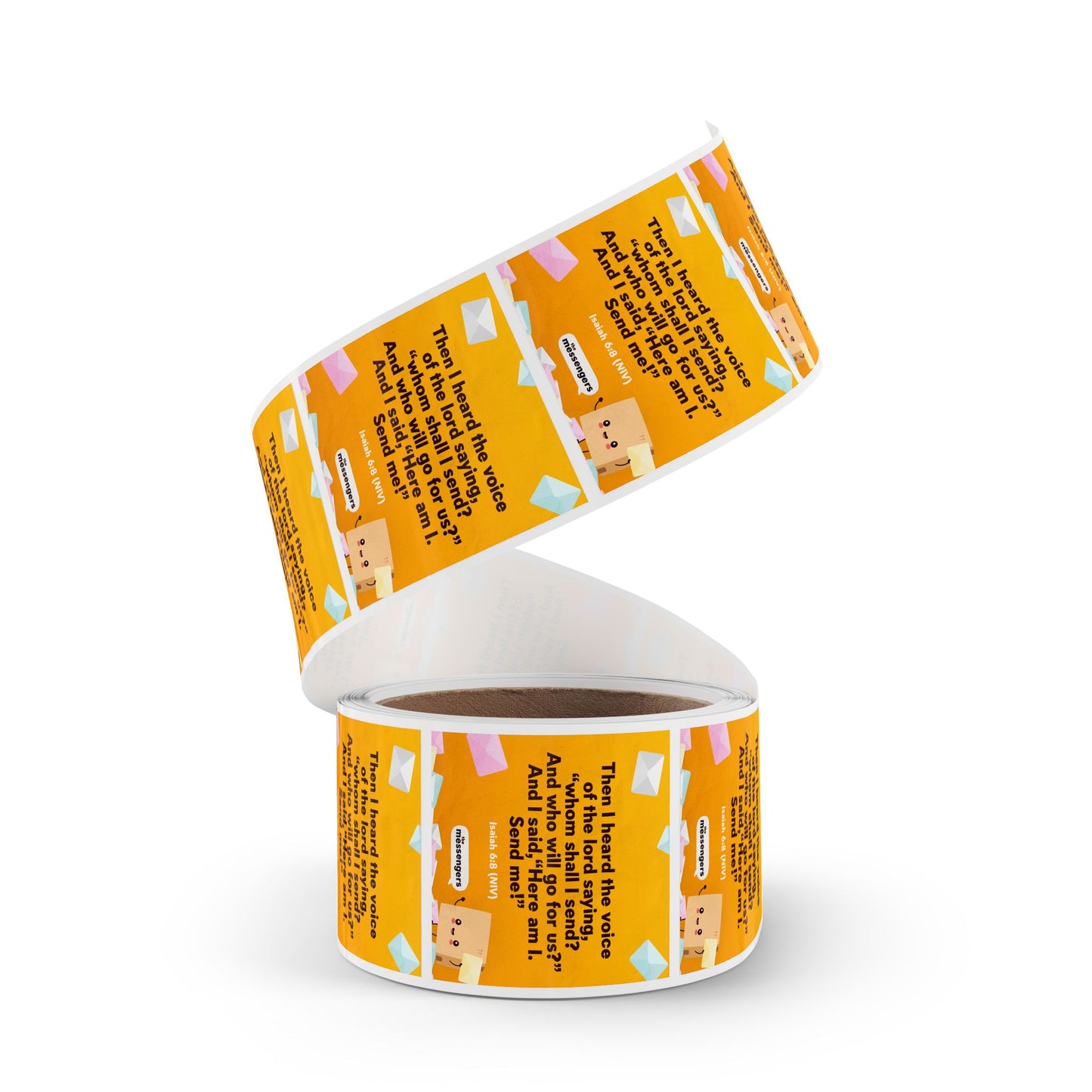 Memory Verse Sticker Roll | V5 | The Messengers Preschool