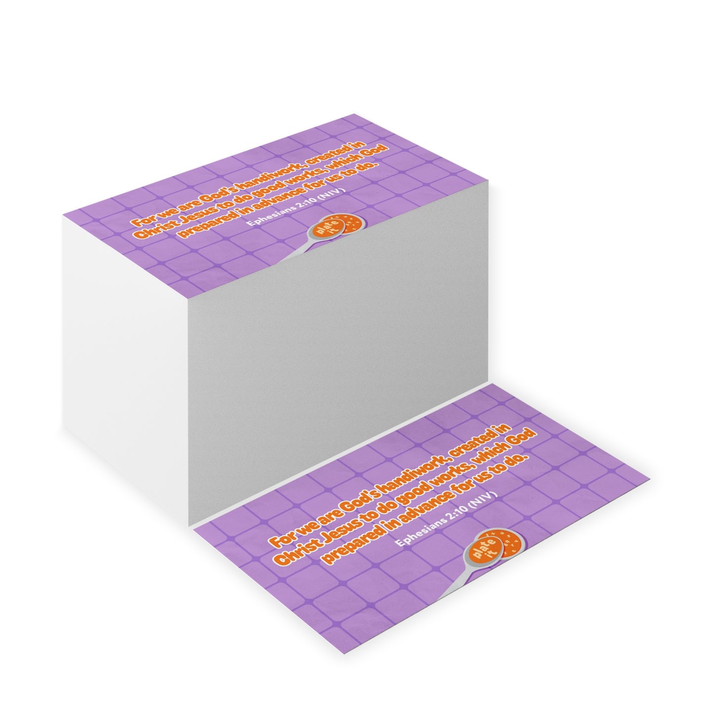Memory Verse Cards | V5 | Plate It Preschool