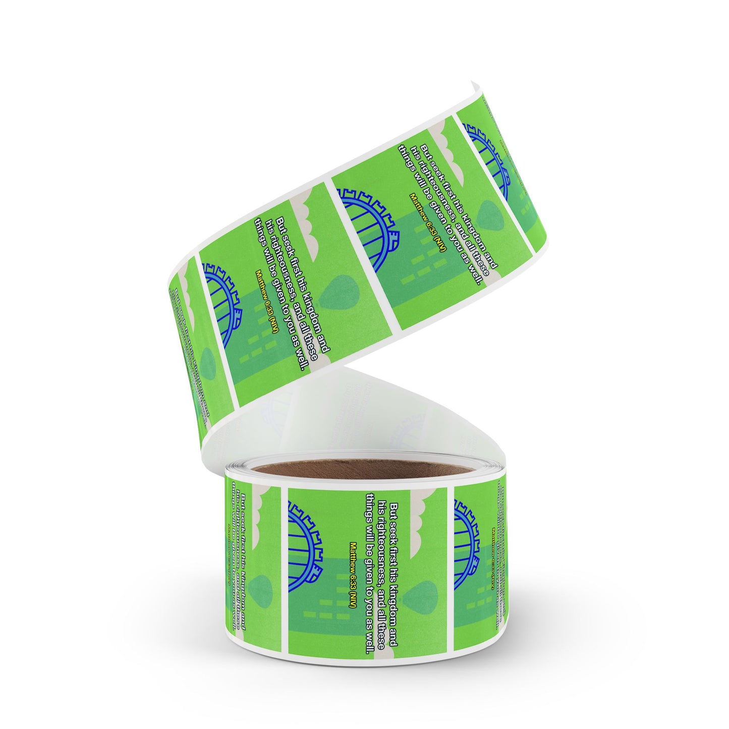 Memory Verse Sticker Roll | V6 | Measure Up Preschool
