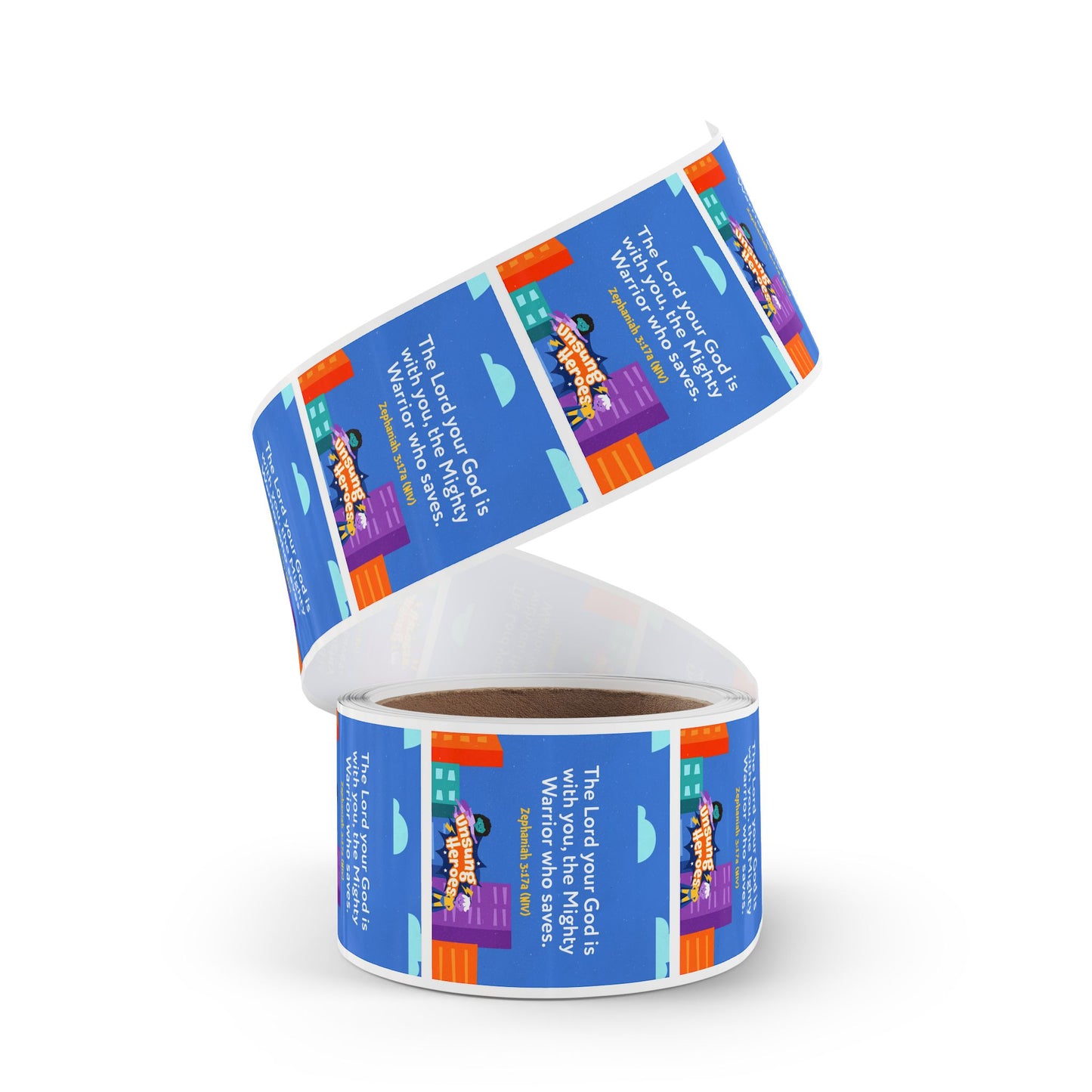 Memory Verse Sticker Roll | V8 | Unsung Heroes Preschool