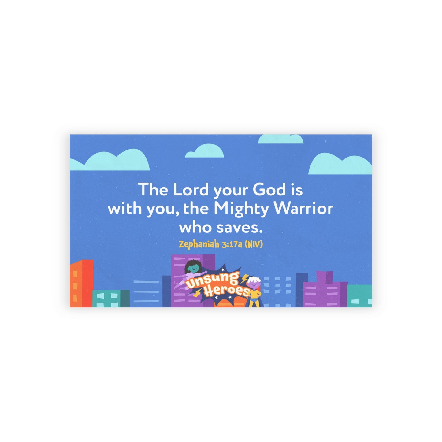 Memory Verse Cards | V8 | Unsung Heroes Preschool