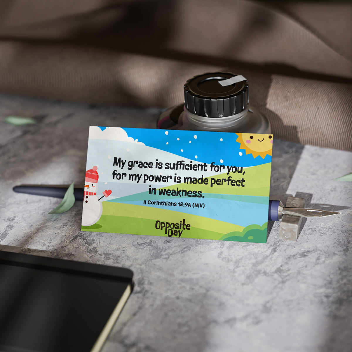 Memory Verse Cards | V5 | Opposite Day Preschool