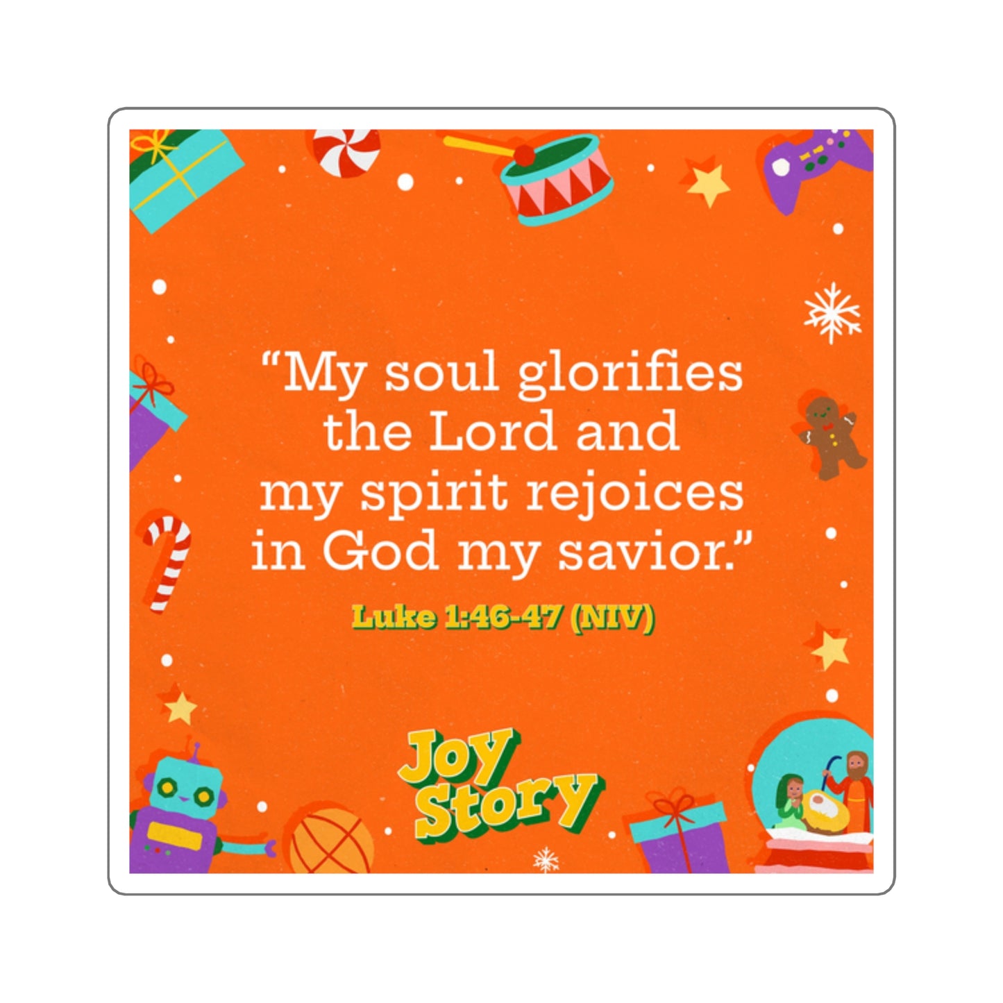 Memory Verse Sticker | V8 | Joy Story Preschool