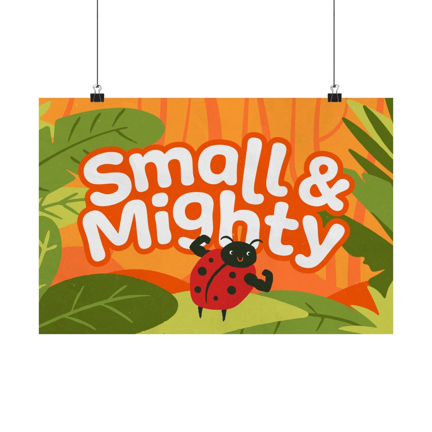 Poster | Small & Mighty Preschool Series Graphic | Horizontal