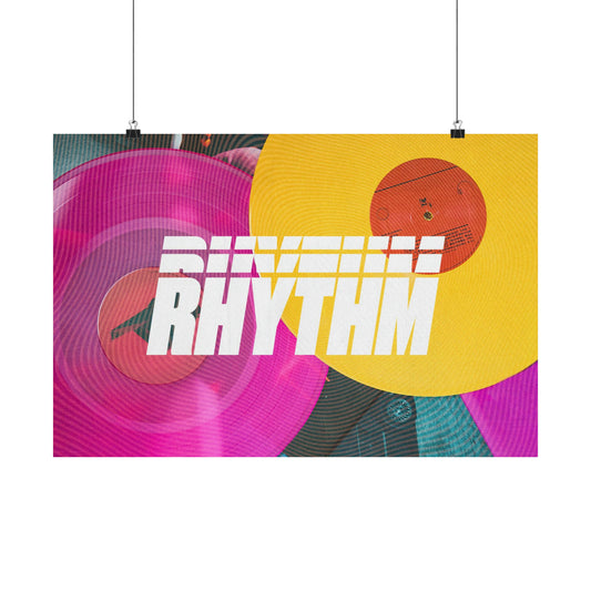 Poster | V7 | Rhythm Series Graphic | Horizontal