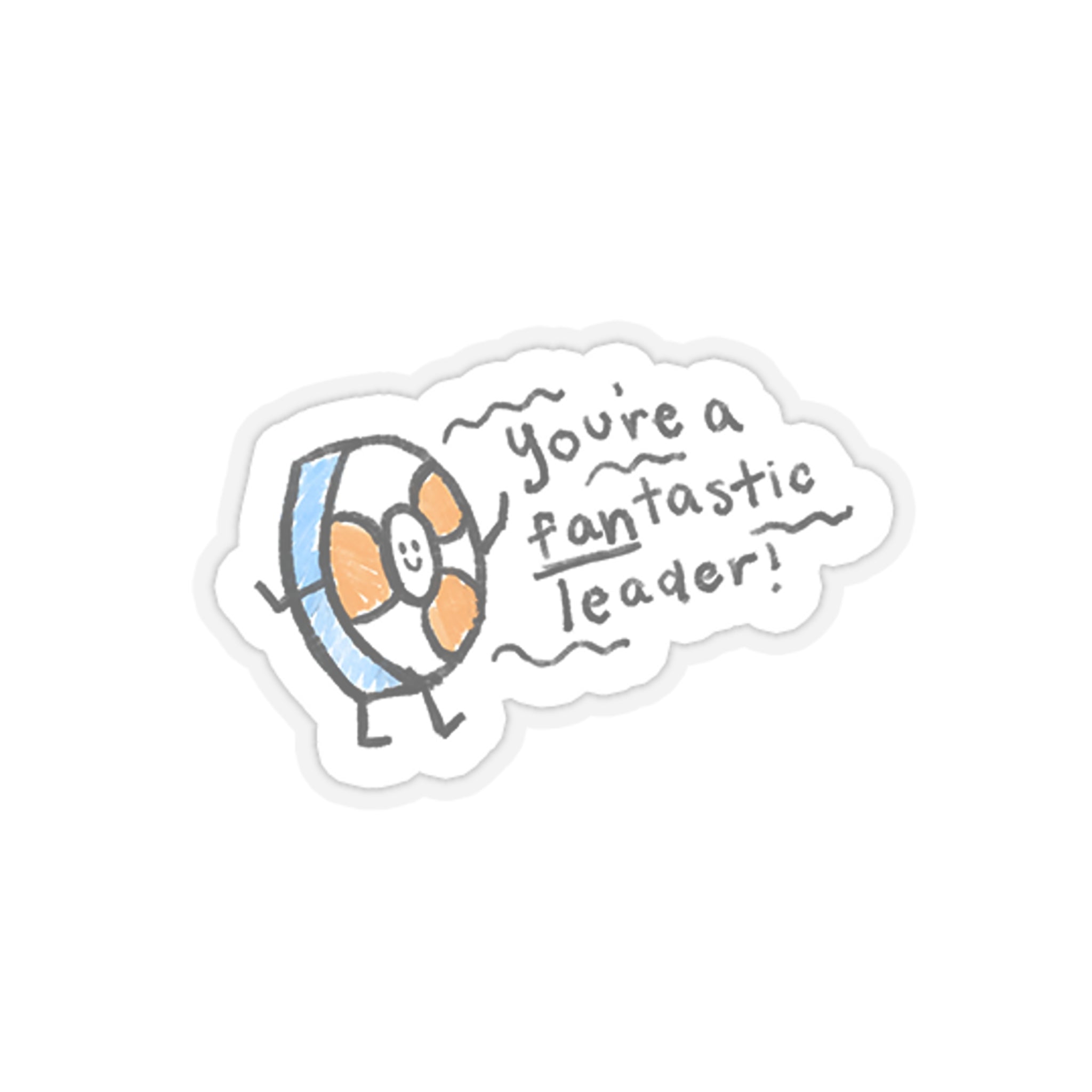 Fan-tastic Sticker – Grow Print Shop