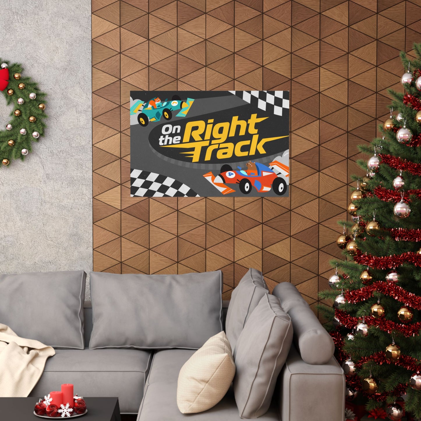 Poster | V7 | On the Right Track Preschool Series Graphic | Horizontal