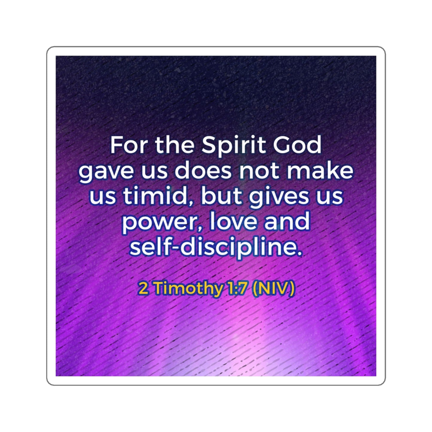 Memory Verse Sticker | V6 | Heroic Preschool