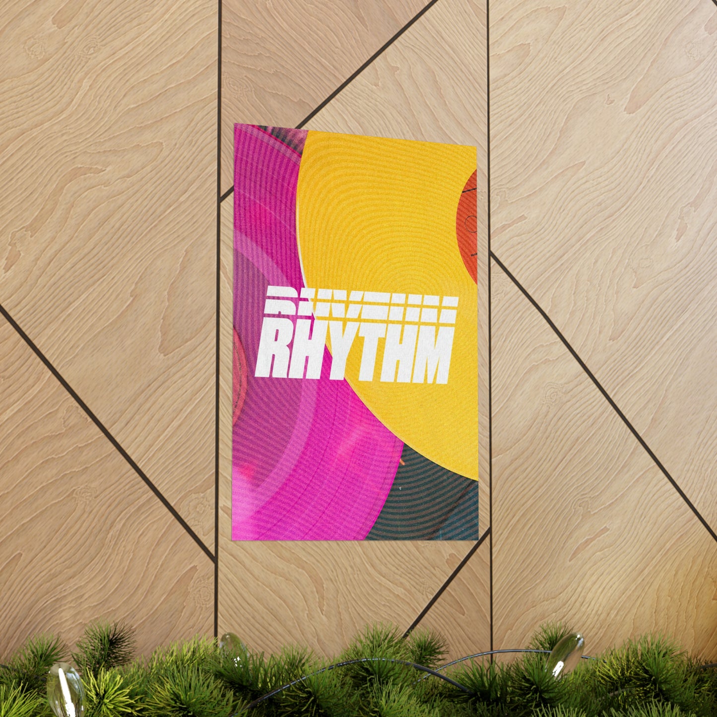 Poster | V7 | Rhythm Series Graphic | Vertical