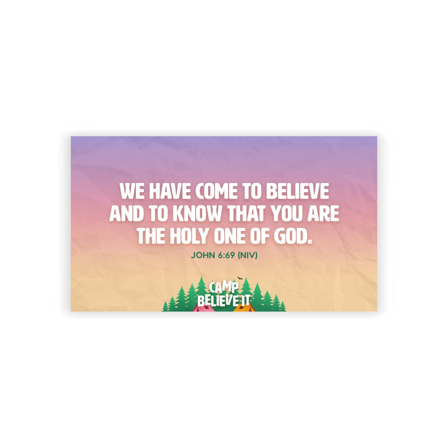 Memory Verse Cards | V8 | Camp Believe It