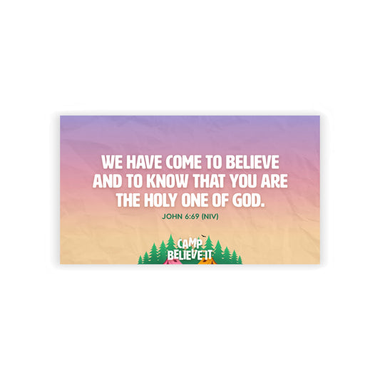 Memory Verse Cards | V8 | Camp Believe It