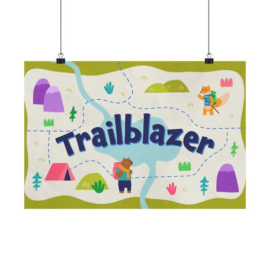 Poster | V9 | Trailblazer Preschool Series Graphic | Horizontal