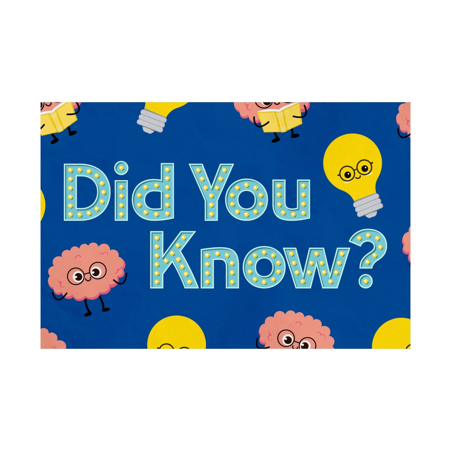 Poster I V5 I Did You Know? Preschool Series Graphic I Horizontal