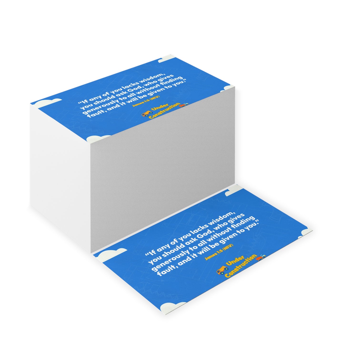 Memory Verse Cards | V8 | Under Construction Preschool