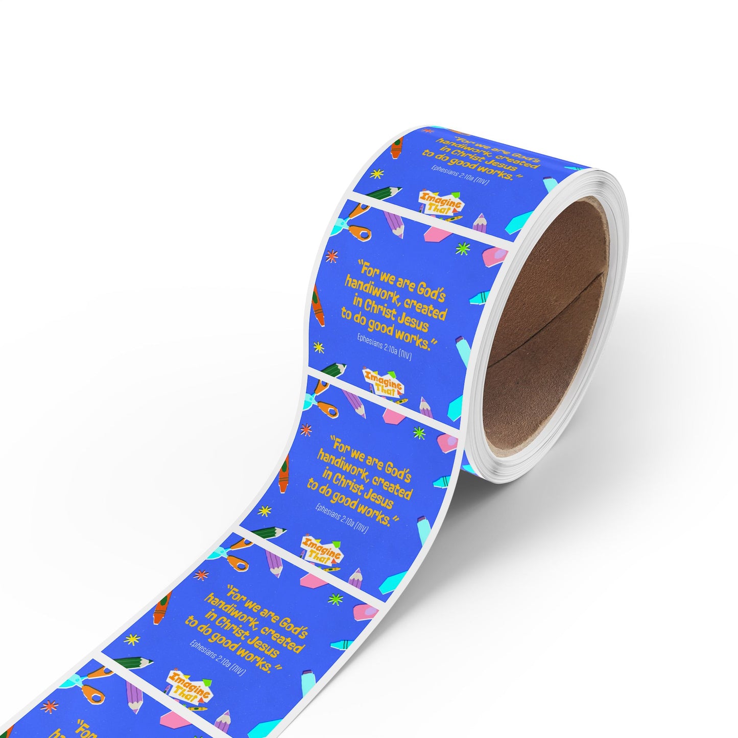Memory Verse Sticker Roll | V8 | Imagine That Preschool