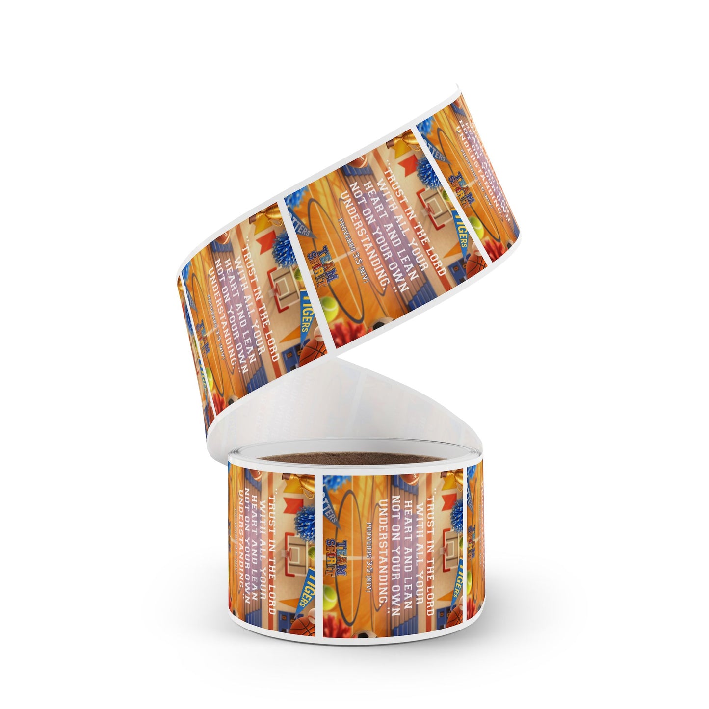 Memory Verse Sticker Roll | Team Spirit Elementary