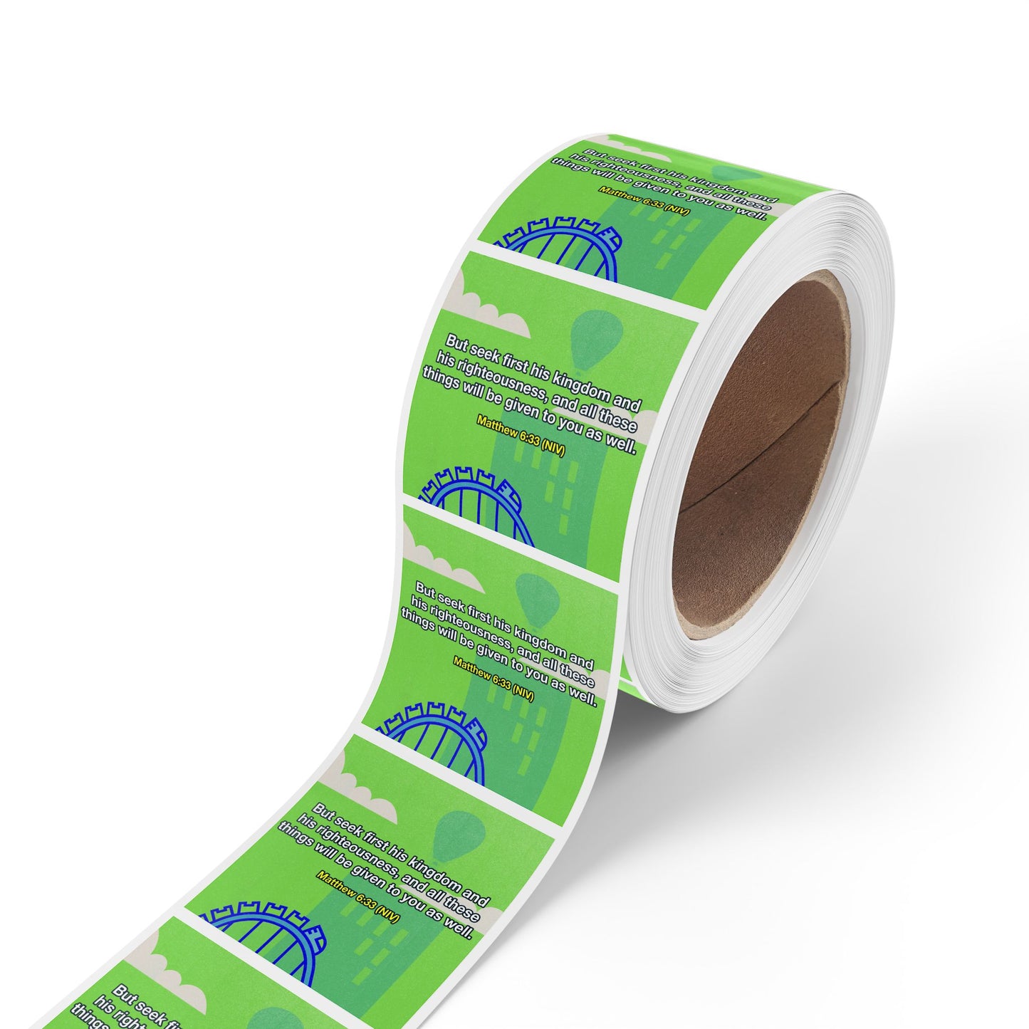 Memory Verse Sticker Roll | V6 | Measure Up Preschool