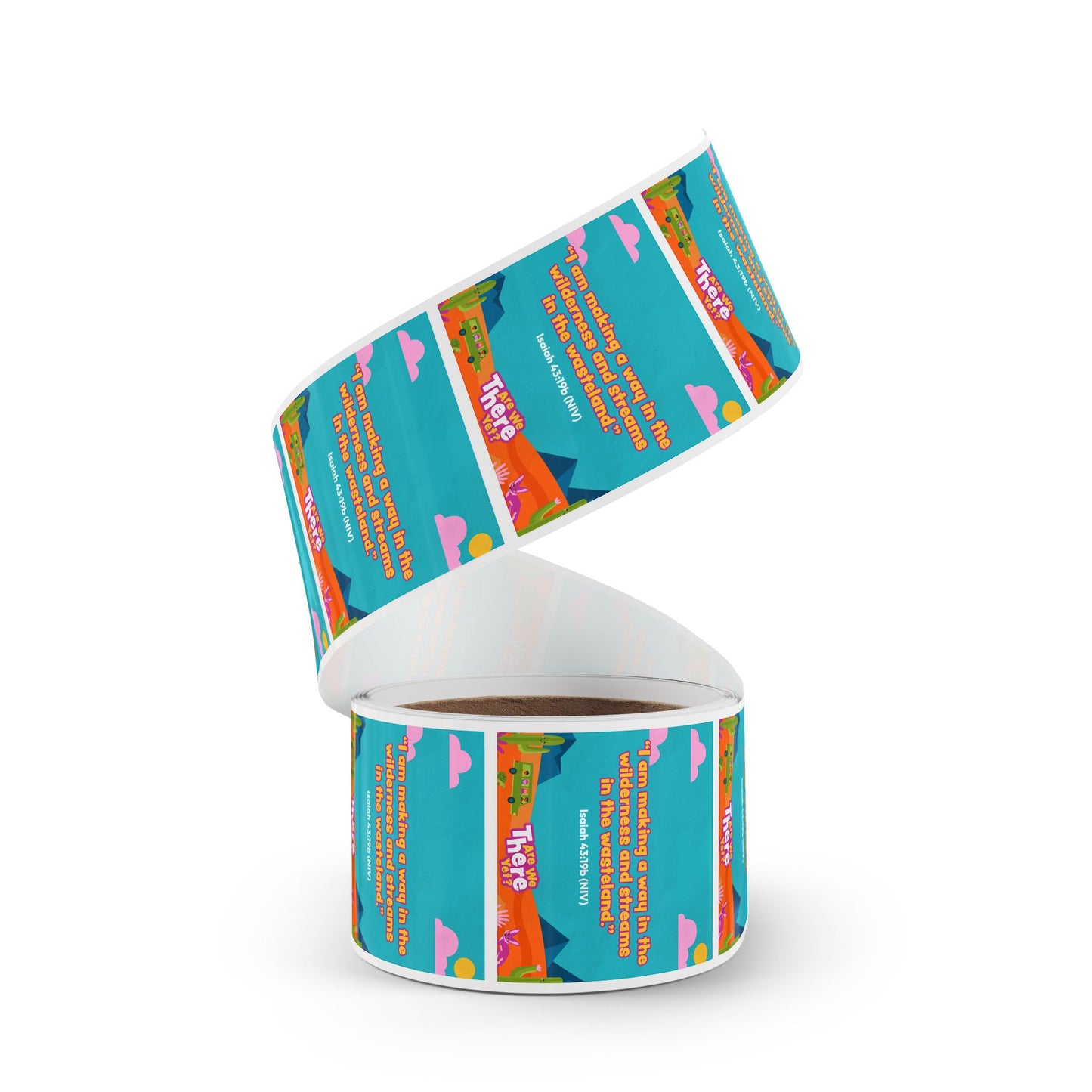 Memory Verse Sticker Roll | V7 | Are We There Yet Preschool