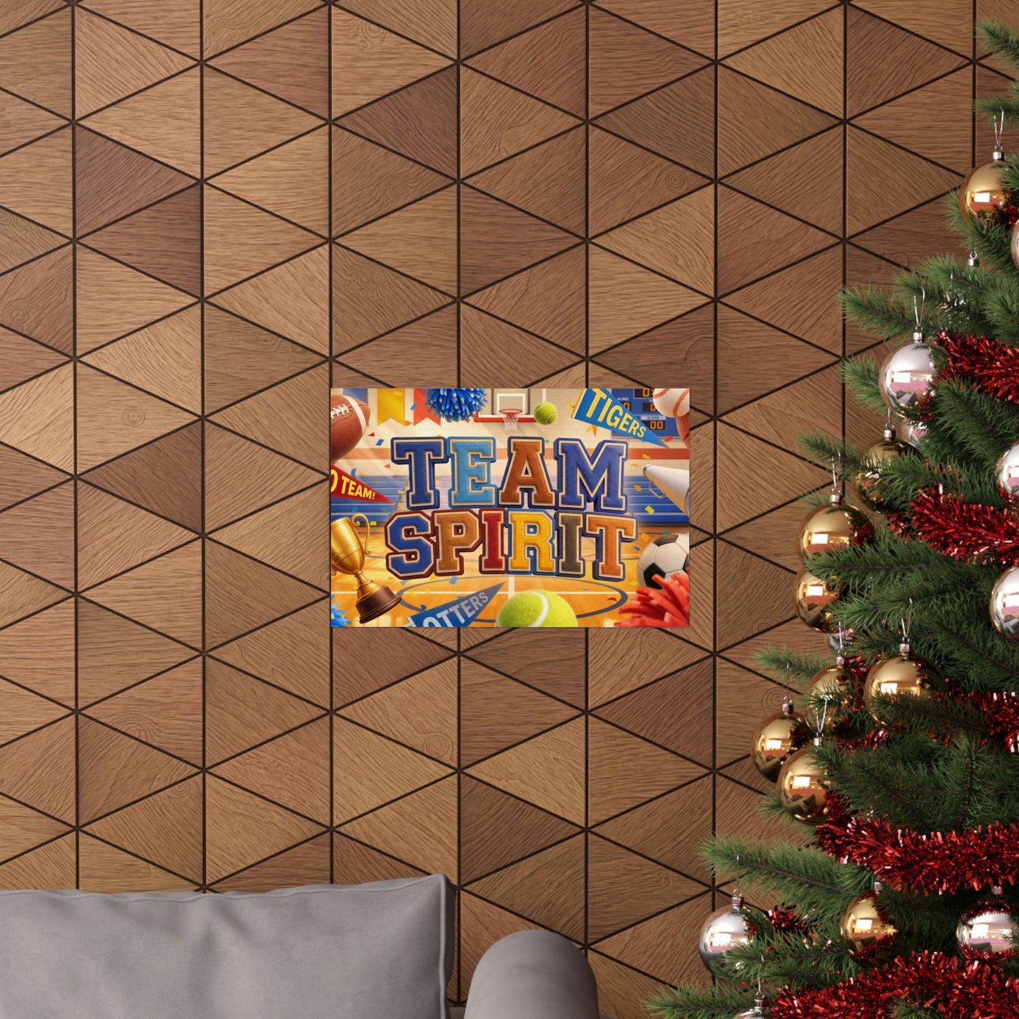 Poster | Team Spirit Elementary Series Graphic | Horizontal