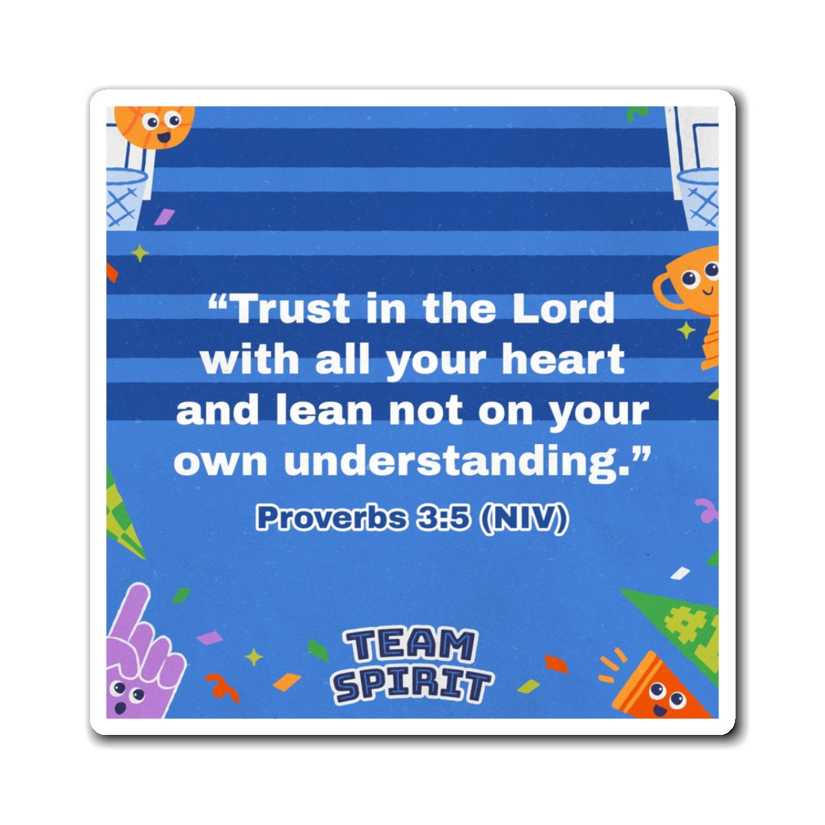 Memory Verse Magnet | Team Spirit Preschool