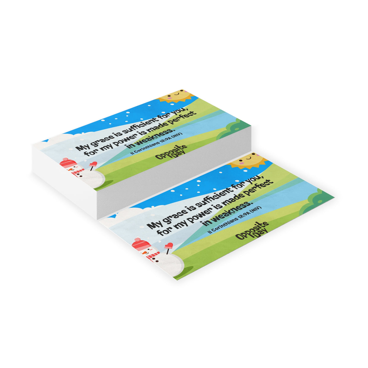 Memory Verse Cards | V5 | Opposite Day Preschool